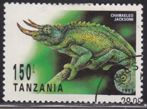 Tanzania 1132 Chamaeleo Jacksonii 1993