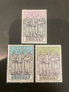 Uruguay sc C238,C240,C243 MH