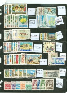 Lebanon #434-39/C698-707 Used Single (Complete Set)