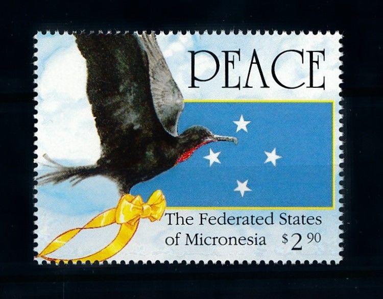 [72235] Micronesia 1991 Bird Peace Operation Desert Storm  MNH