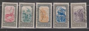 LIBERIA - Scott # F30-4 Used - Registration Stamps