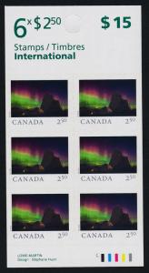 Canada 3078a Booklet MNH Northern Lights, Arctic Bay