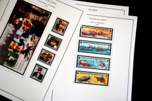 COLOR PRINTED TRISTAN DA CUNHA 1952-2010 STAMP ALBUM PAGES (139 illustr. pages)