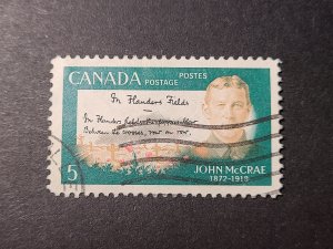 CA S#487 U-VF $0.05 10/15/1968 - John McCrae