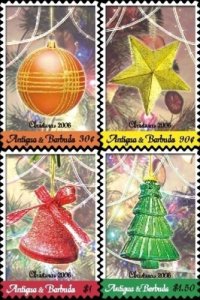 Antigua 2006 - Christmas - Set of 4 Stamps - Scott #2928-31 - MNH