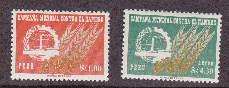 FAO - Freedom From Hunger - Peru # 489, C190, MNH. 