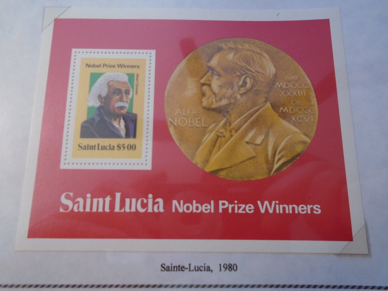 St Lucia  #  530  MNH  Albert Einstein