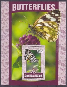 2016 Solomon Islands 3540/B488 Butterflies 11,00 €