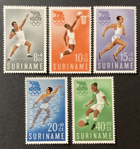 Suriname 1960 #b75-9, Olympics, MNH.