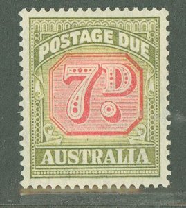 Australia  #J78 Unused Single