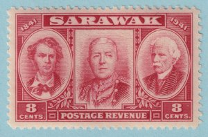 SARAWAK 155  MINT NEVER HINGED OG ** NO FAULTS VERY FINE! - GRP