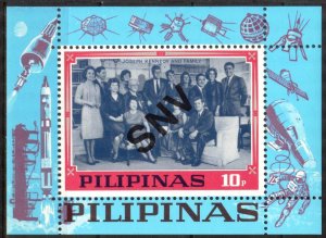 Philippines 1968 Space Kennedy Family S/S MNH