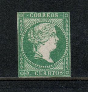 Spain #44a Mint Fine Unused (No Gum)