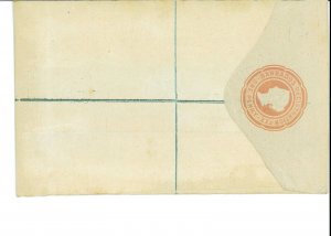 30111 - BARBADOS  -  POSTAL STATIONERY REGISTERED COVER : Higgings & Gage #1