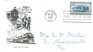 U.S  First day cover Scott 1006