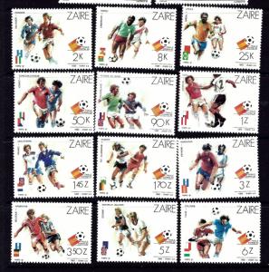 Zaire 1058-69 NH 1982 Soccer 