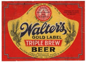 (I.B) US State Revenue : Beer Tax 12oz (Utah) Walters