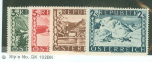 Austria #496-99 Mint (NH)