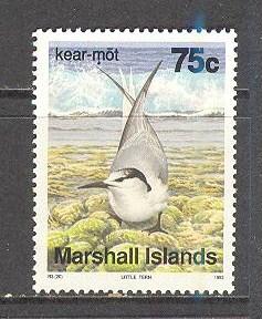 MARSHALL ISLANDS Sc# 364 MNH FVF Little Tern Bird