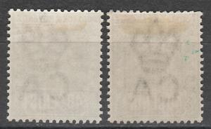 BRITISH GUIANA 1900 SHIP 48C BOTH SHADES WMK CROWN CA 