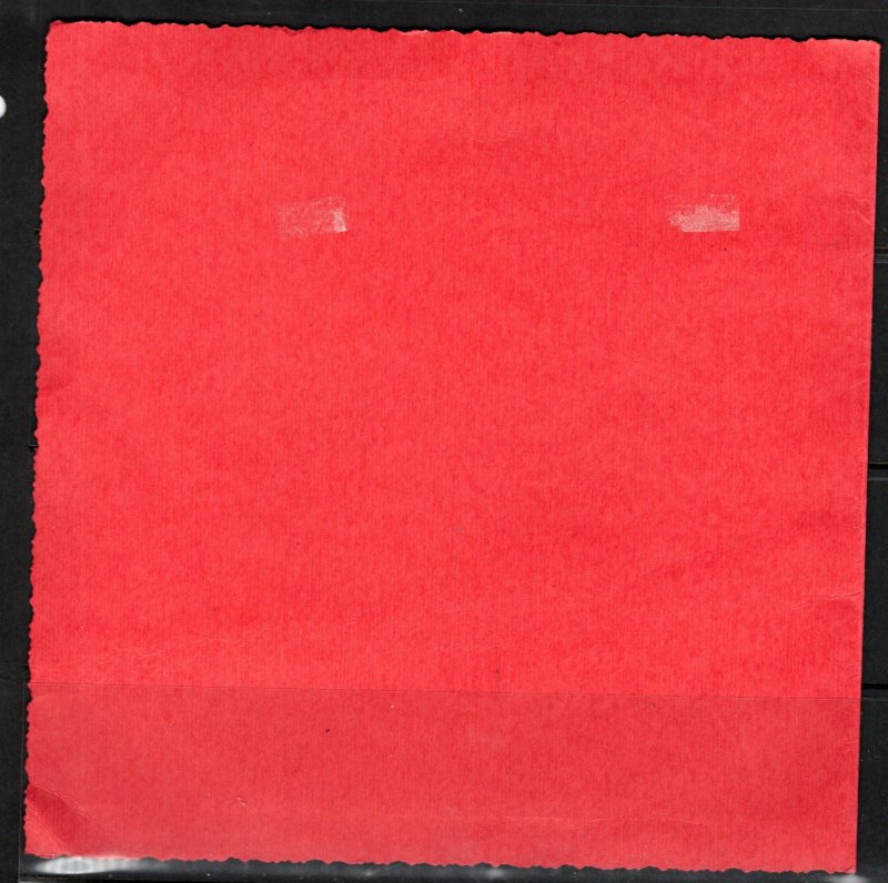 Laos 1964 Souvenir Booklet/Folder Women Issue Imperf  11084