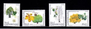 LUXEMBOURG #B396-B399  1995  TREES      MINT  VF NH  O.G