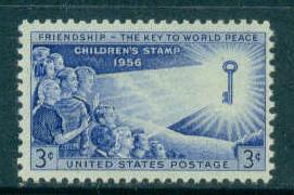 1085 3c Children Fine MNH