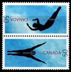 CANADA SG2359a 2005 11TH FINA WORLD CHAMPIONSHIP MNH