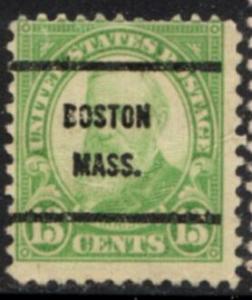 US Stamp #694x61 - William H. Harrison Regular Issue 1931 Precanceled