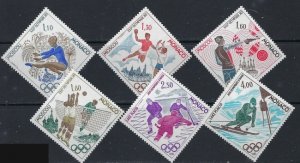 Monaco 1224-26 MNH 1900 Olympics (ak3376)