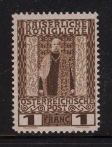 Austria Crete 1908 #20 MH