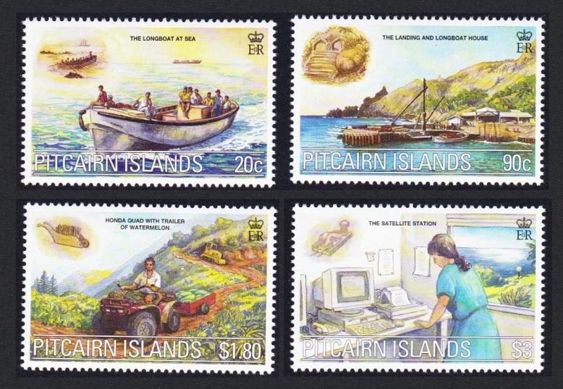 Pitcairn Millennium Commemoration 3rd issue Communications 4v SG#577-580