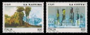 Italy Scott 2331a-2331b Mint never hinged.