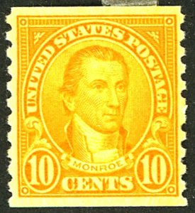 U.S. #603 MINT OG HR