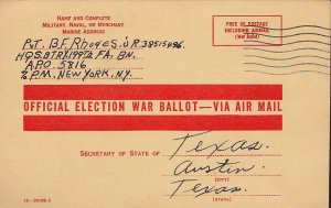 United States A.P.O.'s Soldier's Free Mail 1944 [A.P.O. 5816] Assigned to 1st...