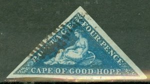 LC: Cape of Good Hope 4 used vf+ CV $85