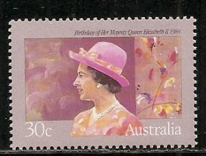 Australia 893 1984 Queens Birthday single MNH