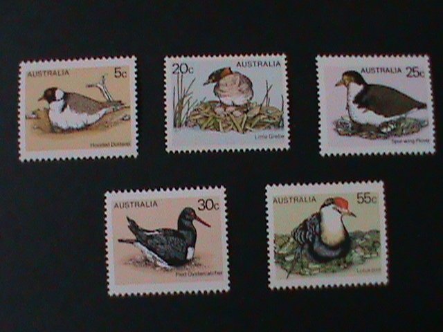 ​AUSTRALIA-1978 SC#686-6  LOVELY AUSTRALIAN BIRDS MLH VERY FINE-LAST ONE