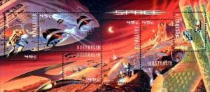 AUSTRALIA	2000	Space Mini Sheet	MNH