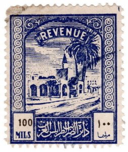 (I.B) BOIC (Tripolitania) Revenue : Duty Stamp 100m (1952)