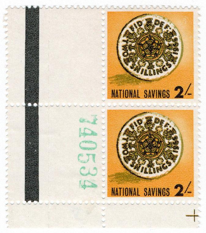 (I.B) Cinderella Collection : National Savings - Florin 2/-