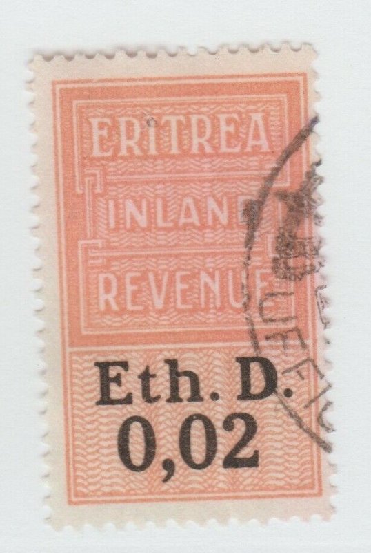 UK Italy Eritrea Ethiopia Africa fiscal revenue Stamp 5-11-21-b3