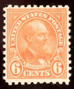 SCOTT 587 UNUSED-FULL GLUE HINGED