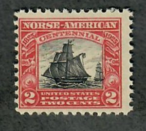 620 Norse American Mint Hinged single