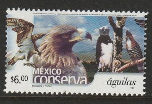 BIRDS-MEXICO #2263 EAGLE MNH