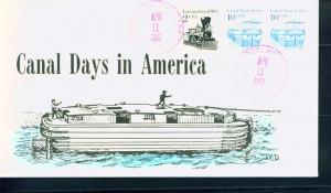 2257 Canal Boat Pair