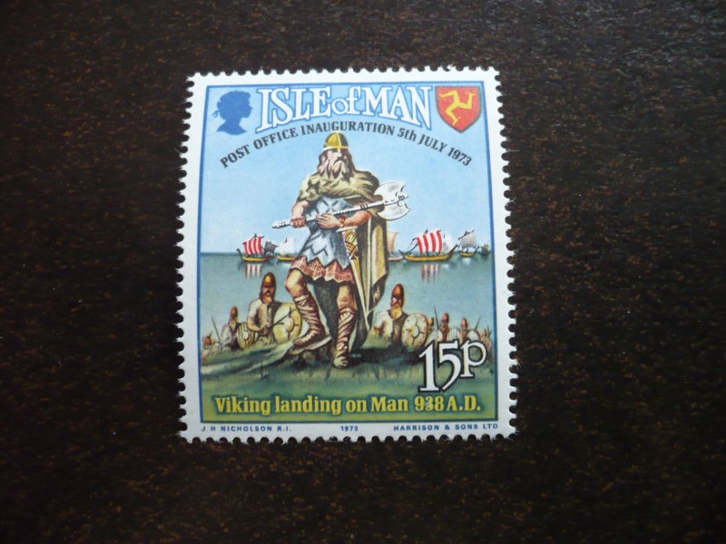 Stamps - Isle of Man - Scott# 28 - Mint Never Hinged Set of 1 Stamp