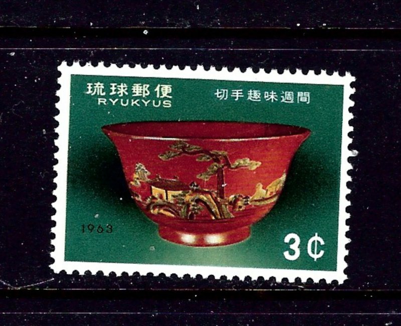 Ryukyu Is 112 MH 1963 issue