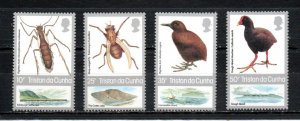 Tristan da Cunha 404-407 MNH