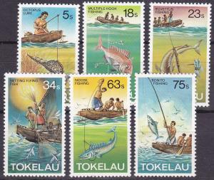 TOKELAU 1982 Fishing Methods UHM set